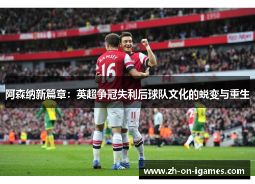 阿森纳新篇章：英超争冠失利后球队文化的蜕变与重生
